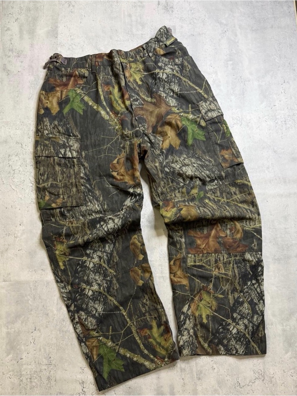 Gamehide Mossy Oak Camo Cargo Pants 36”x 30” Hunting Realtree Style Outdoor